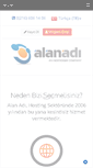 Mobile Screenshot of alanadi.com.tr